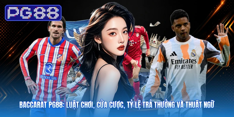 Baccarat PG88: Luật Chơi, Cửa Cược, Tỷ Lệ Trả Thưởng Và Thuật Ngữ