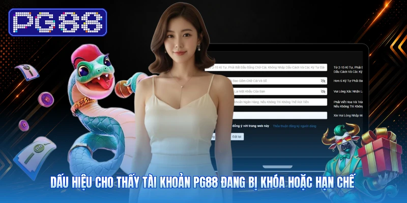 Dấu Hiệu Cho Thấy Tài Khoản PG88 Đang Bị Khóa Hoặc Hạn Chế